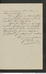 Nachlass Franz Steindachner, Brief von F. Pillewizer an Franz Steindachner (11.04.1881), Inv.Nr. 397.02, Seite 3